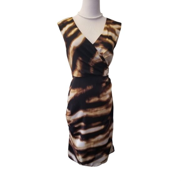 Ann Taylor Dresses & Skirts - NWOT Ann Taylor SILK leopard dress women's size 2 ( M17)
